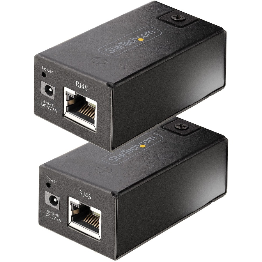StarTech.com 150m (492ft) USB 2.0 Extender over Cat5e/Cat6 Ethernet Cable, Externally Powered USB Extender/Adapter via RJ45/Network Cable