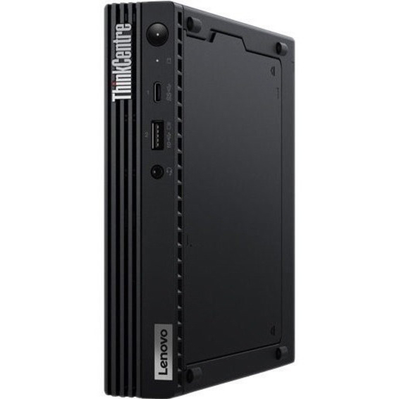 Lenovo ThinkCentre M70q Gen 3 11T30010US Desktop Computer - Intel Core i7 12th Gen i7-12700T - 16 GB - 256 GB PCI Express NVMe 4.0 SSD - Tiny - Black