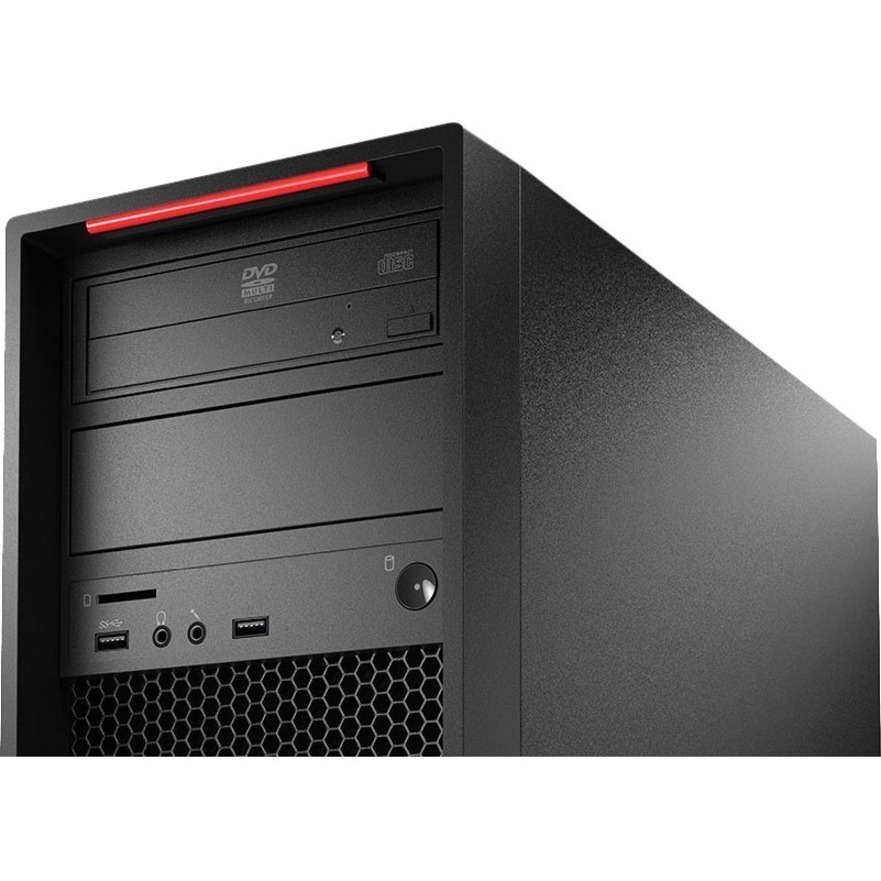 Lenovo ThinkStation P520c 30BX00FVUS Workstation - 1 x Intel Xeon Quad-core (4 Core) W-2225 4.10 GHz - 32 GB DDR4 SDRAM RAM - 1 TB SSD - Tower