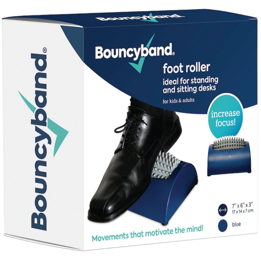 Bouncyband Foot Roller - Dark Blue - Rubber - Movement - BBAFDFR