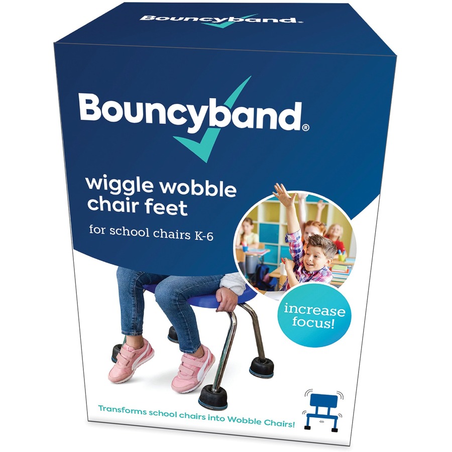 Bouncyband Wiggle Wobble Chair Feet - 4 / Set - Educational Seating - BBAWWCF