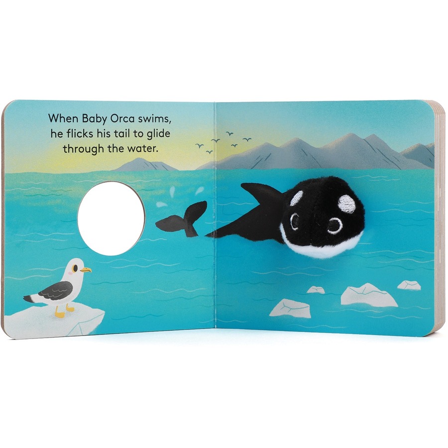 Chronicle Books Baby Orca Finger Puppet Board Book Printed Book by Yu-hsuan Huang - 03/19/2019 - Book - Learning Books - CHB9781452170794