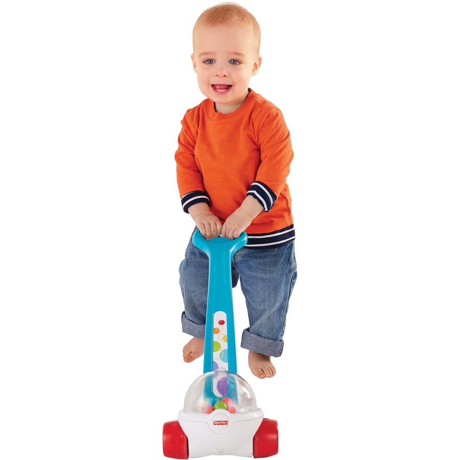 Fisher Price Corn Popper - Skill Learning: Sound, Walking, Gross Motor, Cause & Effect, Senses, Grasping - 1-3 Year - Infant & Toddler Toys - FIPMATLHBT55