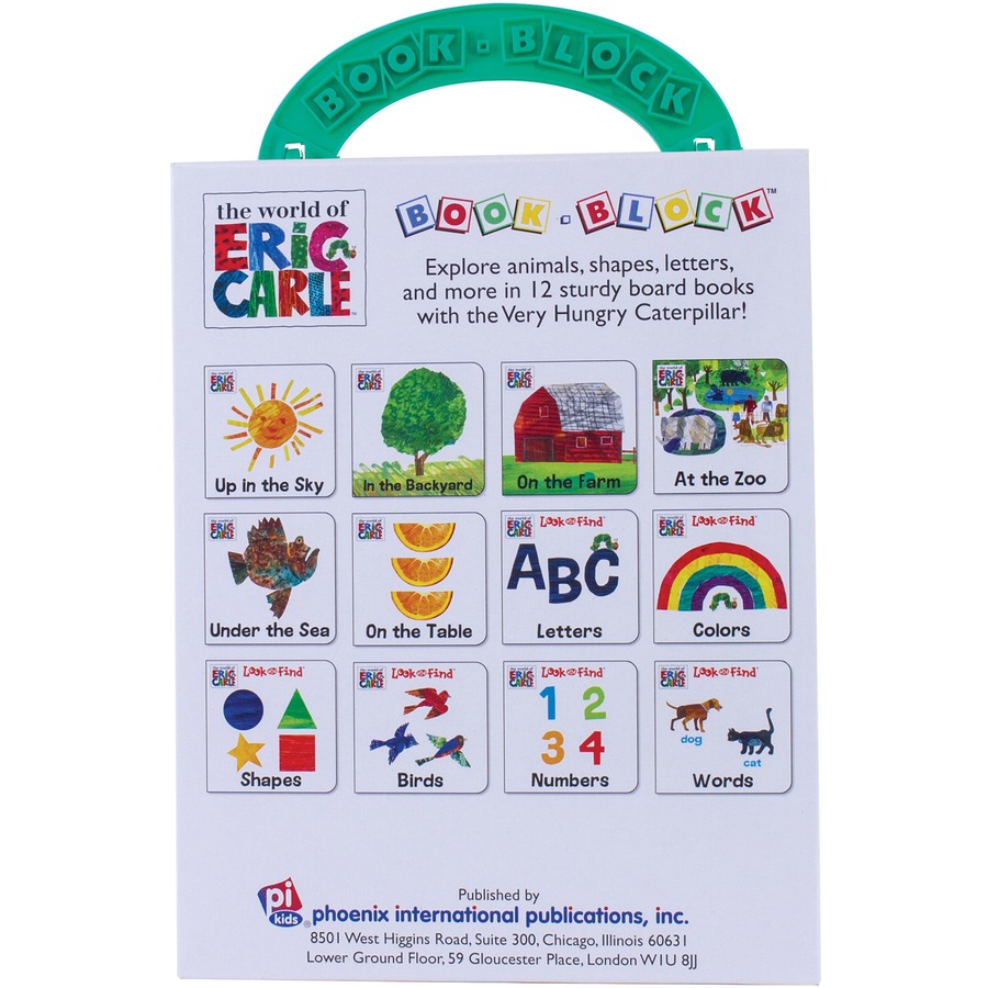 Hachette The World of Eric Carle - My First Library Board Book Block Printed Book - 2017 - Book - Learning Books - EDRPUB7780900