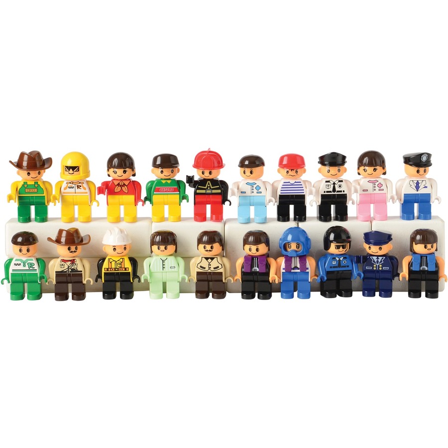 Figures for Preschool Sized Building Bricks - Toys & Blocks - MTC608