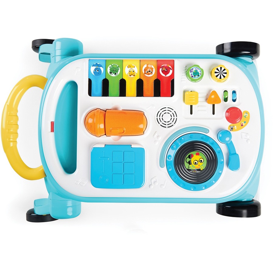 Baby Einstein Musical Mix 'N Roll 4-in-1 Activity Walker - Skill Learning: Music, Exploration, Discovery, Animal, Gross Motor, Cognitive Process - 6 Month & Up - Infant & Toddler Toys - KDCKII12045