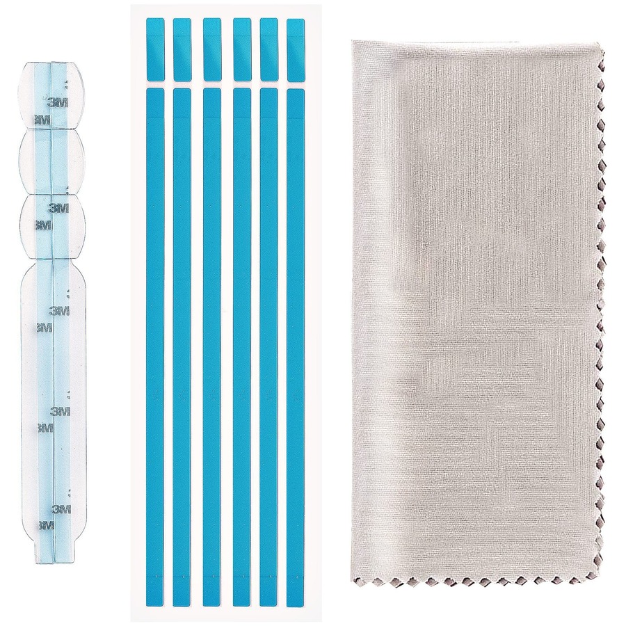 StarTech Privacy Screen Adhesive Strips & Mounting Tabs, Installation Kit for Laptop/Computer Monitor Anti-Glare Privacy Filters, TAA