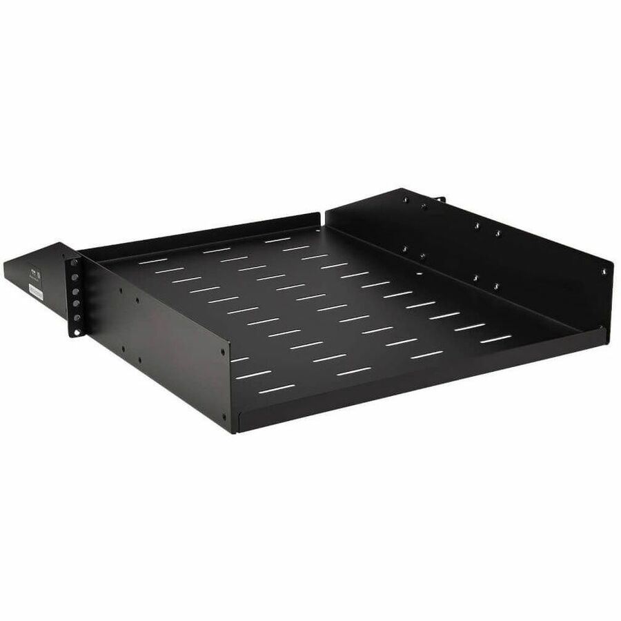 Tripp Lite by Eaton SmartRack Universal-Mount Steel Rack Shelf - 2U, Vented, 21.7 in. Deep, Holds up to 100 lb. (45 kg)