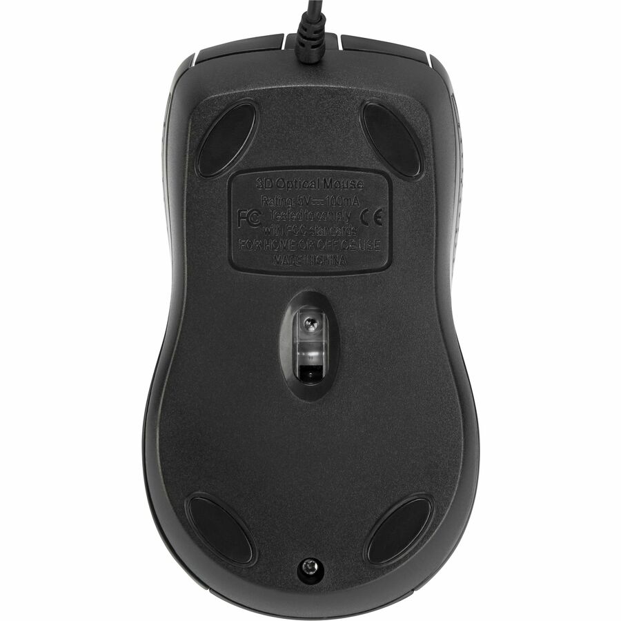 Targus Full-Size Optical Antimicrobial Wired Mouse