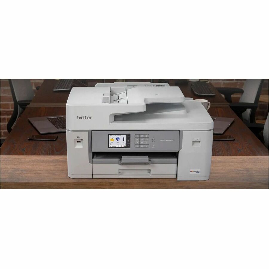 Brother INKvestment Tank MFC-J6555DW Wireless Inkjet Multifunction Printer - Color