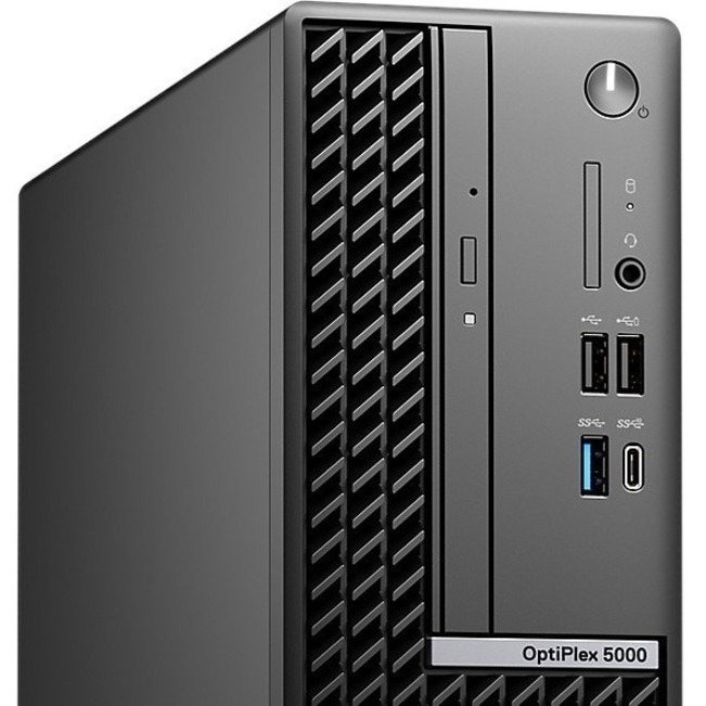 Dell OptiPlex 5000 Desktop Computer - Intel Core i7 12th Gen i7-12700 Dodeca-core (12 Core) 2.10 GHz - 16 GB RAM DDR4 SDRAM - 256 GB M.2 PCI Express NVMe 3.0 x4 SSD - Small Form Factor - Black