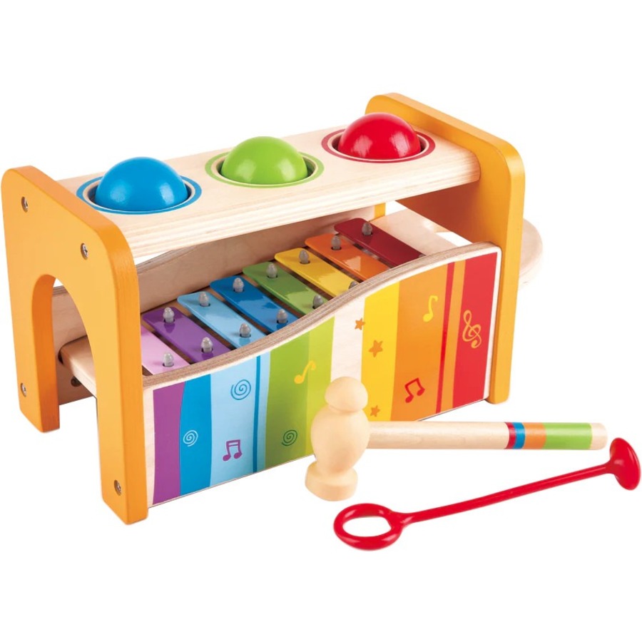 Hape Pound and Tap Bench - Music Skill Learning - Child - Infant & Toddler Toys - HAPE0305