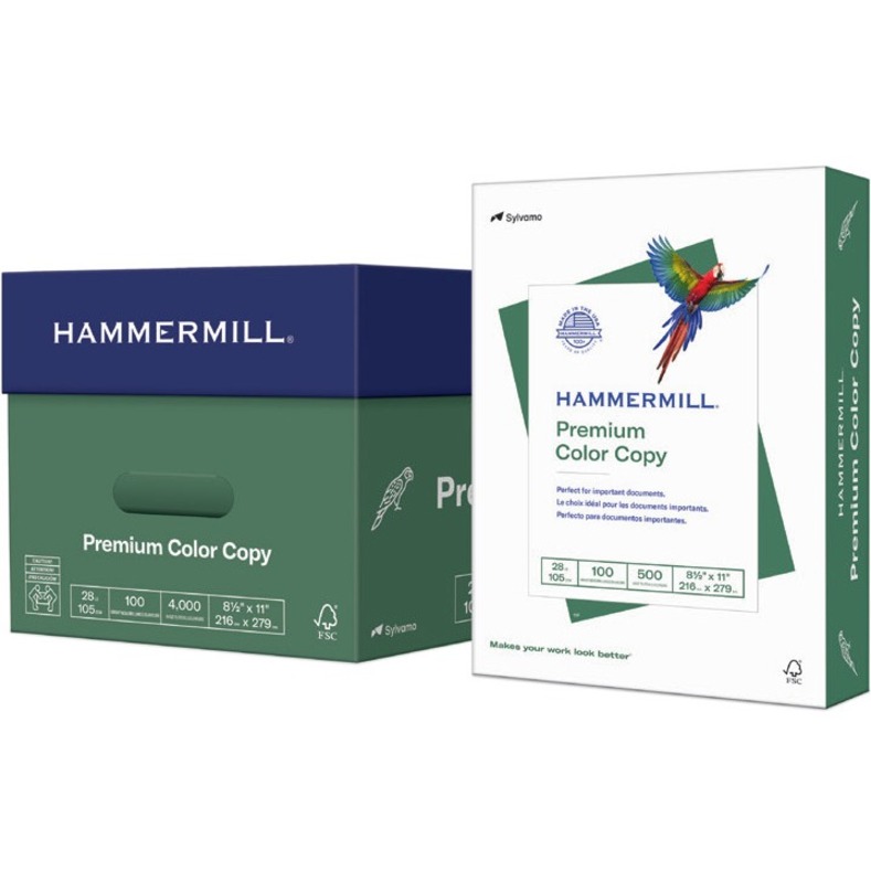 Picture of Premium Color Copy Paper, 8.5 x 11, 28 lb, 100 Bright, 500 Sheets, 8/CT