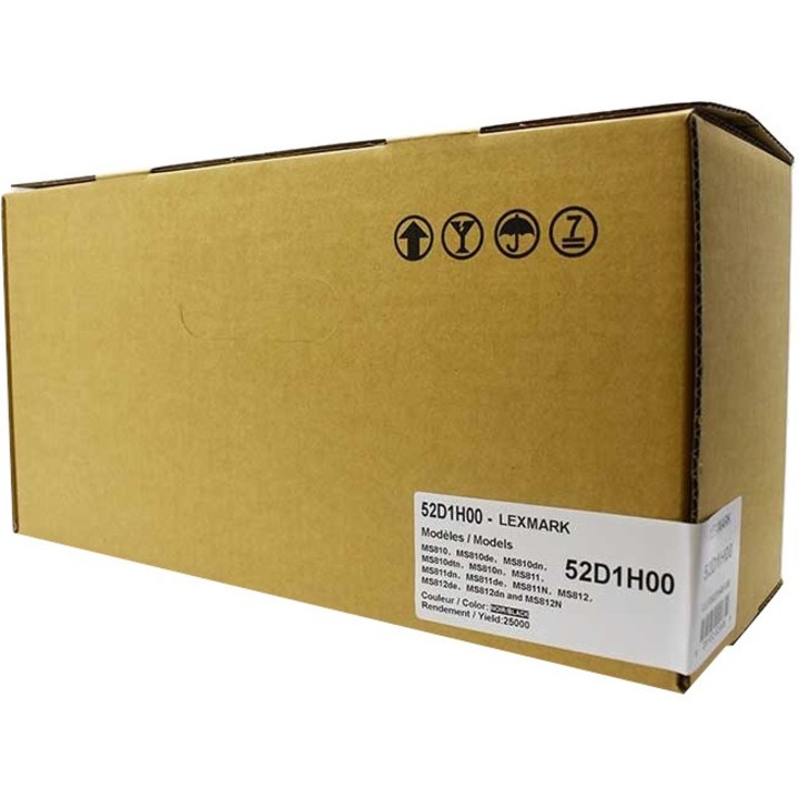 White Box Toner Cartridge 52D1H00 - Black - 1 Pack