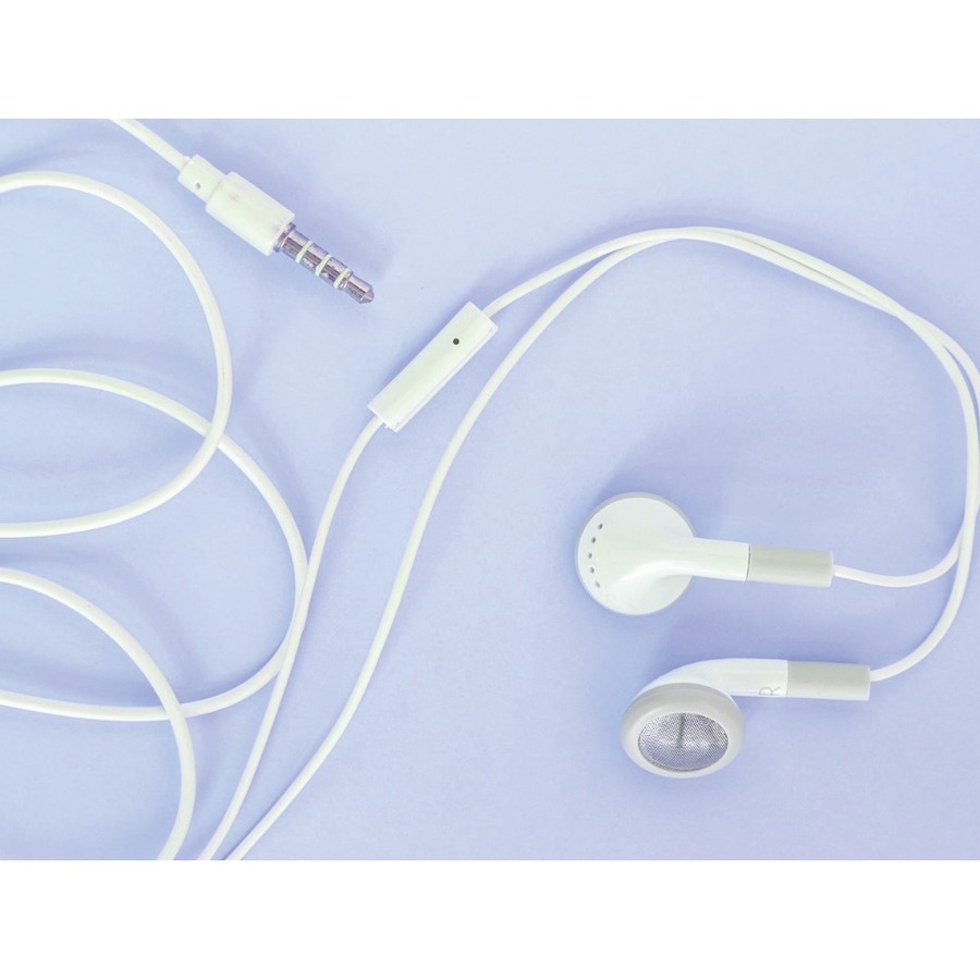 Hamilton Buhl Earbuds with In-Line Microphone, Qty. 250