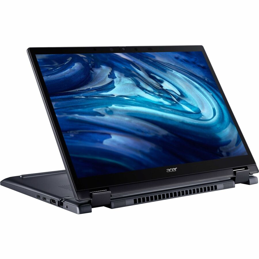 Acer TravelMate Spin P4 P414RN-52 TMP414RN-52-711D 14" Touchscreen Convertible 2 in 1 Notebook - WUXGA - 1920 x 1200 - Intel Core i7 12th Gen i7-1260P Dodeca-core (12 Core) 2.10 GHz - 16 GB Total RAM - 512 GB SSD - Slate Blue