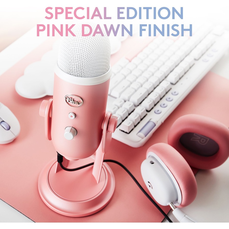 Blue Yeti Wired Microphone - Pink Dawn - CareTek Information