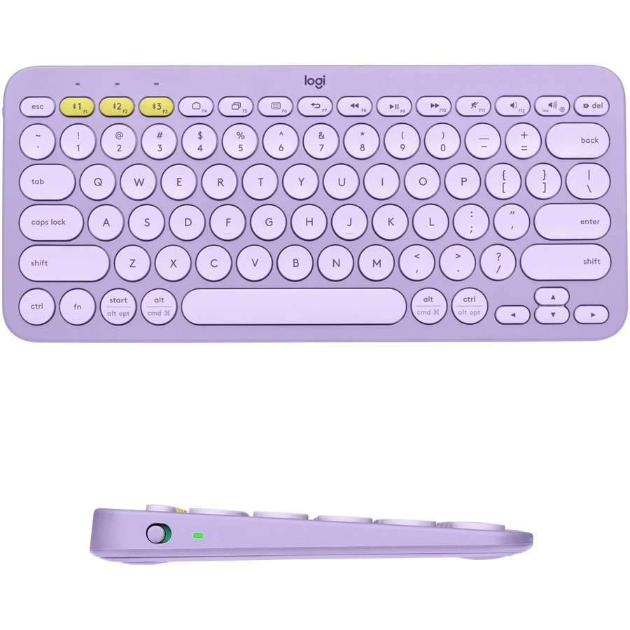 Logitech K380 Multi-Device Bluetooth Keyboard (Purple) 920011135