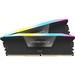 CORSAIR Vengeance RGB 32GB (2x16GB) DDR5 6000MHz CL40 Black 1.35V - Desktop Memory -  (CMH32GX5M2B6000C40)