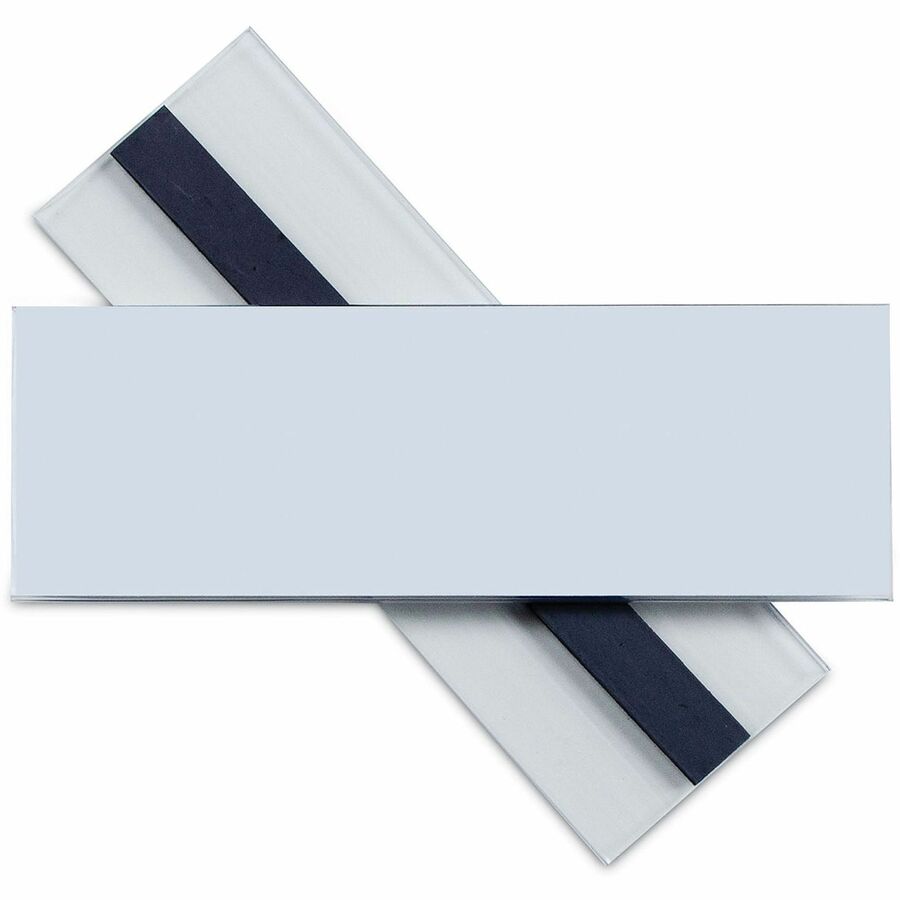 C-Line Label Holder - Plastic - Clear - Magnetic, Side-loading - 10 / Pack