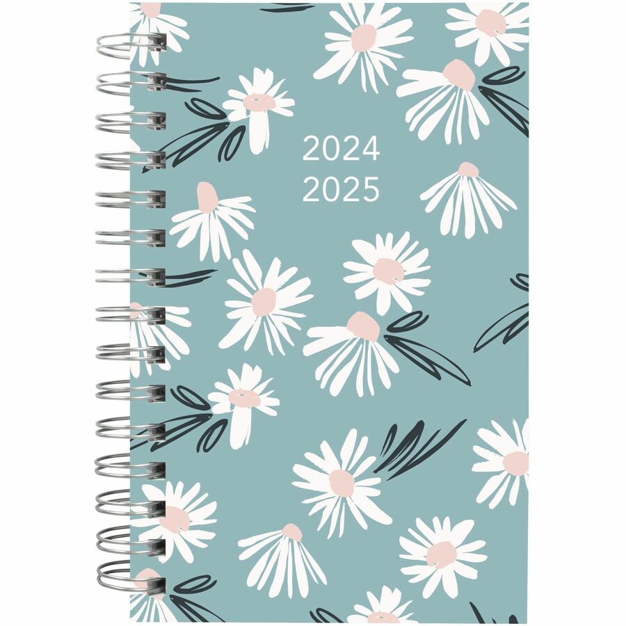 Blueline Academic Daily Planner Spring 2024-2024 - Blue - Bilingual