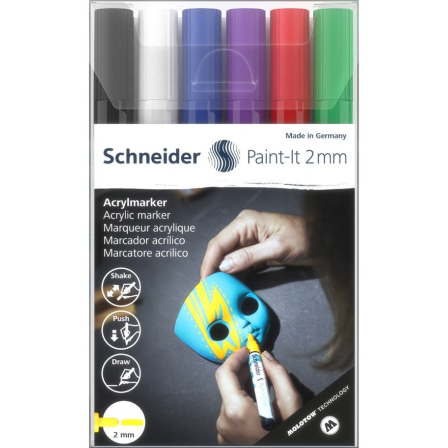 Marqueur acrylique Paint-It 310 - Schneider