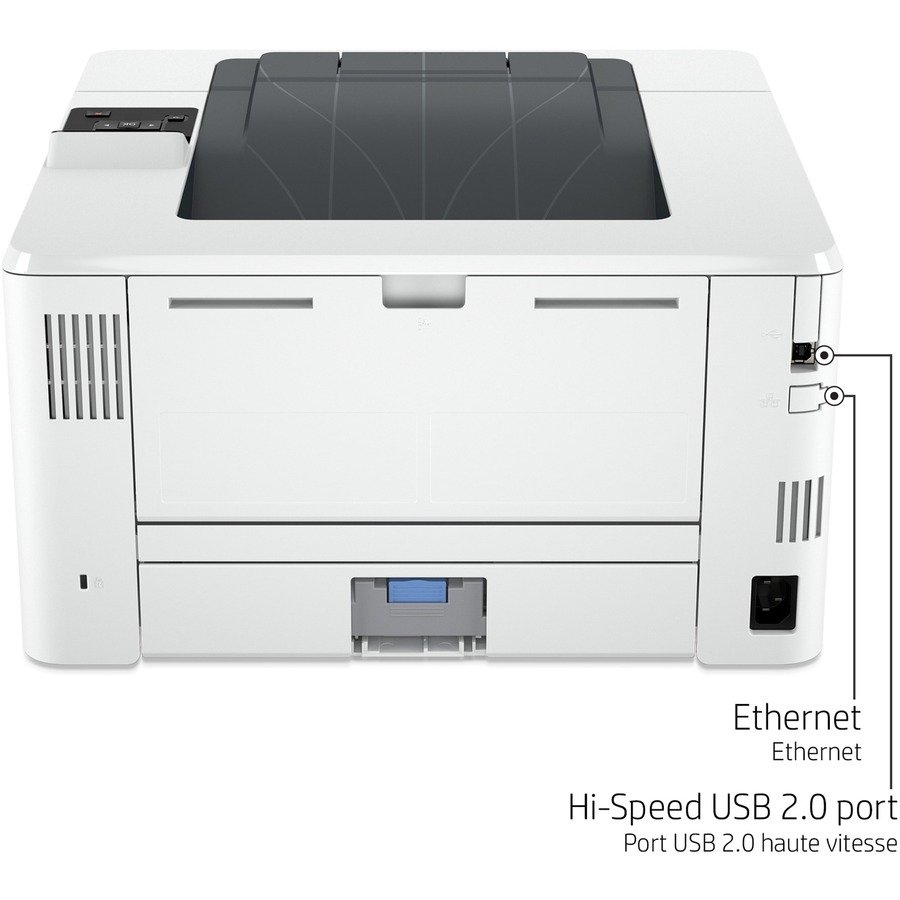HP LaserJet Pro 4001ne Desktop Wired Laser Printer - Monochrome - 42 ppm Mono - 4800 x 600 dpi Print - Auto/Manual Duplex Print - 350 Sheets Input - Ethernet - 80000 Pages Duty Cycle - Plain Paper Print - Gigabit Ethernet - USB