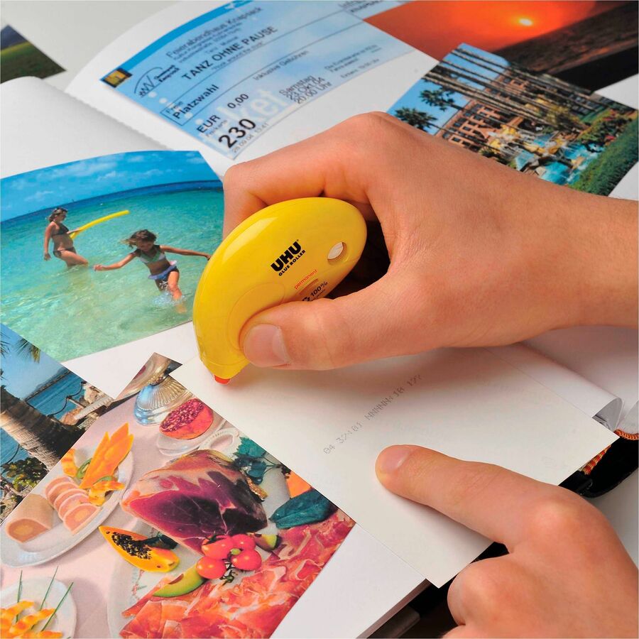 Support permanent adh&eacute;sif