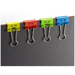 Officemate Medium Binder Clips, Black, 12 Count (Pack of 12)