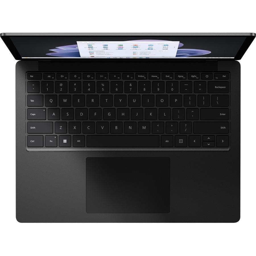 Microsoft Surface Laptop 5 13.5" Touchscreen Notebook - 2256 x 1504 - Intel Core i5 12th Gen i5-1245U Deca-core (10 Core) 1.60 GHz - Intel Evo Platform - 16 GB Total RAM - 256 GB SSD - Matte Black