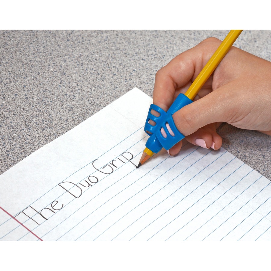 The Pencil Grip Duo Pencil Grip - Assorted - 6 / Pack