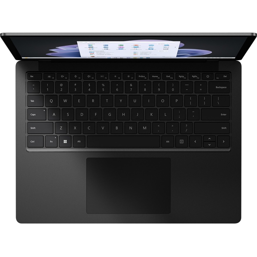 Microsoft Surface Laptop 5 13.5" Touchscreen Notebook - Intel Core i5 12th Gen i5-1245U - Intel Evo Platform - 8 GB - 512 GB SSD - English Keyboard - Matte Black