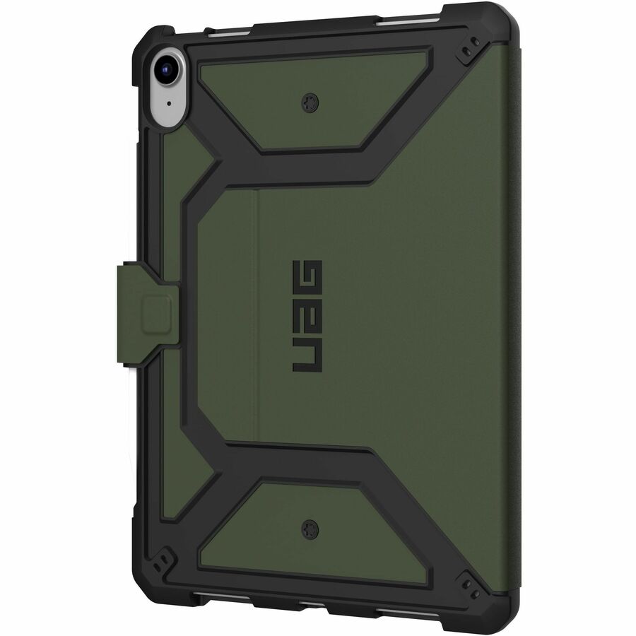 Urban Armor Gear Metropolis SE Rugged Carrying Case (Folio) for 10.9" Apple iPad (11th Generation), iPad (10th Generation), iPad (2022) Tablet - Olive