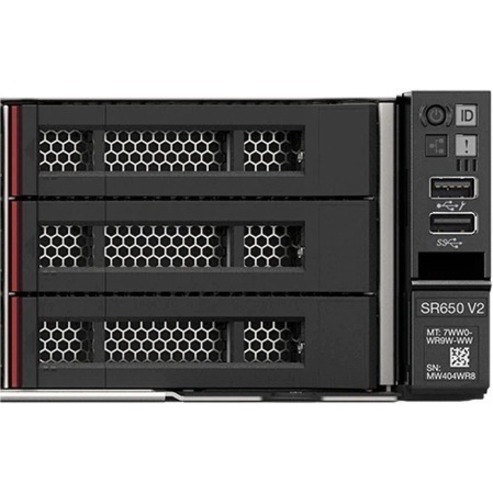 Lenovo ThinkSystem SR650 V2 7Z73A08JNA 2U Rack Server - 1 x Intel Xeon Gold 5320 2.20 GHz - 32 GB RAM - Serial ATA/600, 12Gb/s SAS Controller