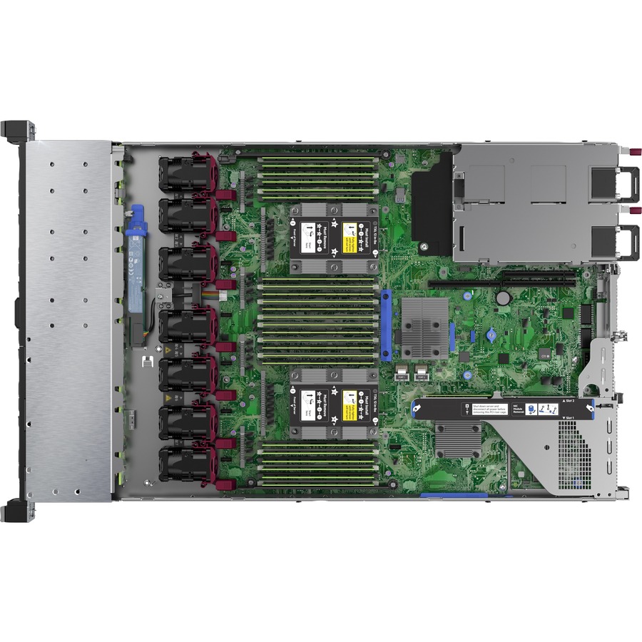 HPE ProLiant DL360 G10 1U Rack Server - 1 x Intel Xeon Silver 4208 2.10 GHz - 32 GB RAM - Serial ATA, 12Gb/s SAS Controller