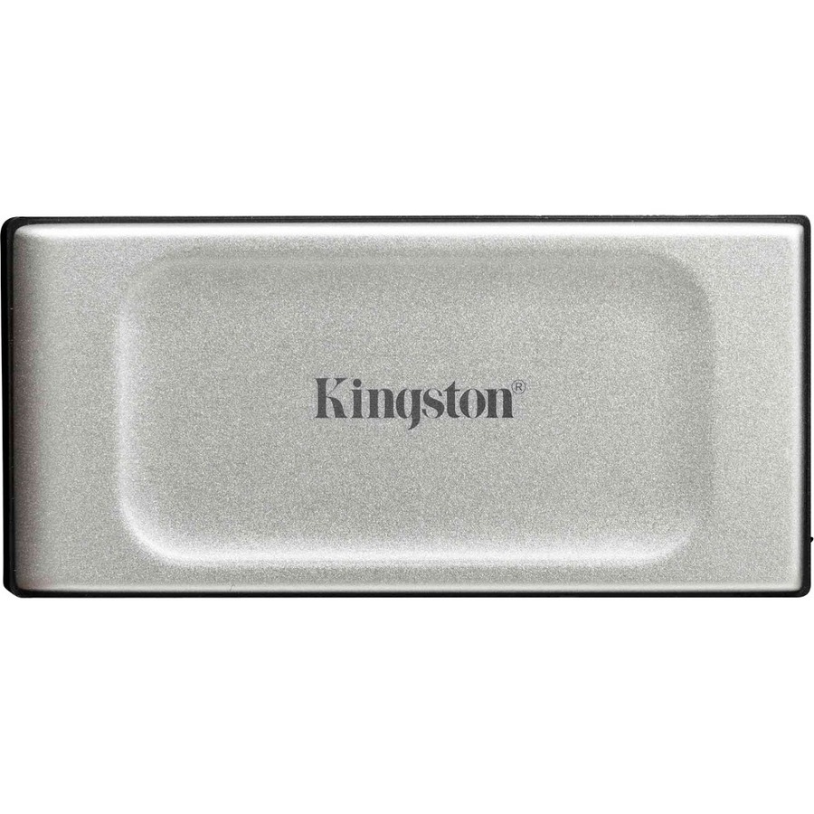 Kingston XS2000 2 TB Portable Solid State Drive - External - Gray - USB 3.2 (Gen 2) Type C - 300 TB TBW - 2000 MB/s Maximum Read Transfer Rate - 5 Year Warranty - 1 Pack = KIN831318