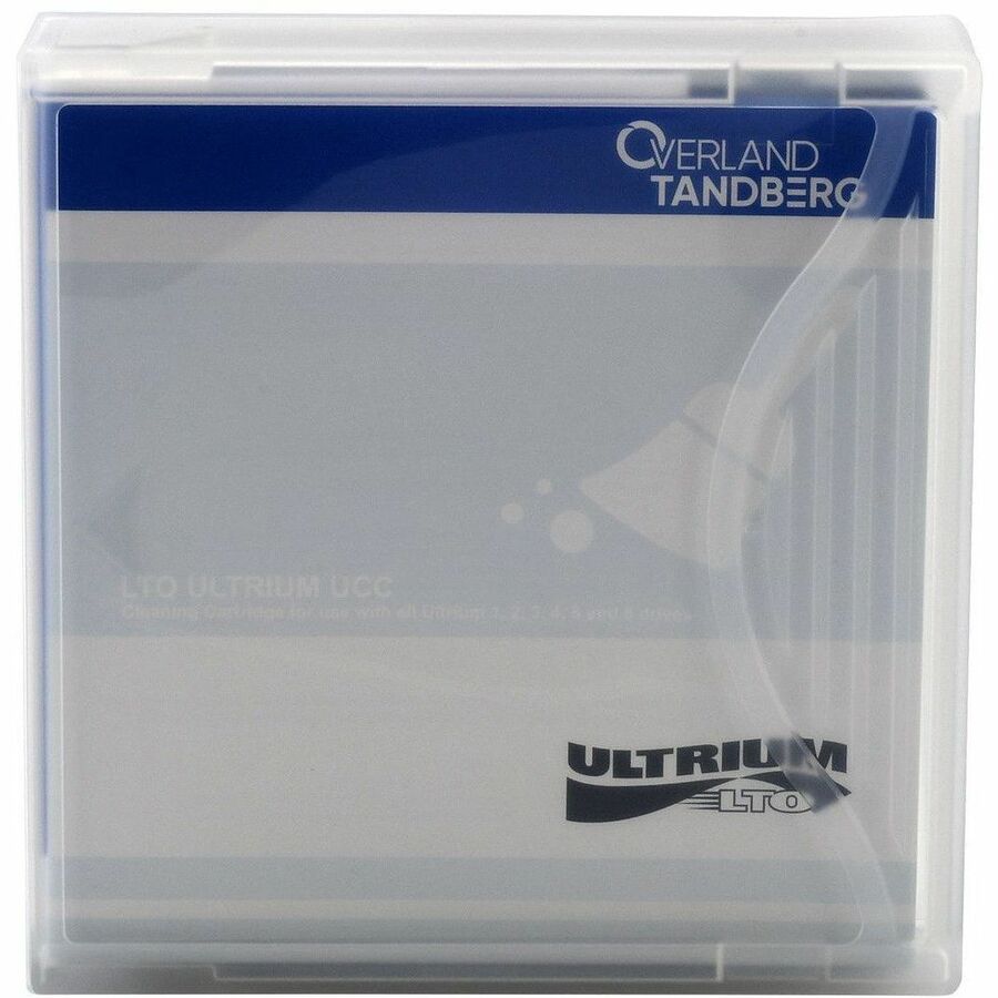 Overland-Tandberg LTO Universal Cleaning Cartridge, Includes Barcode Labels - 5 Pack