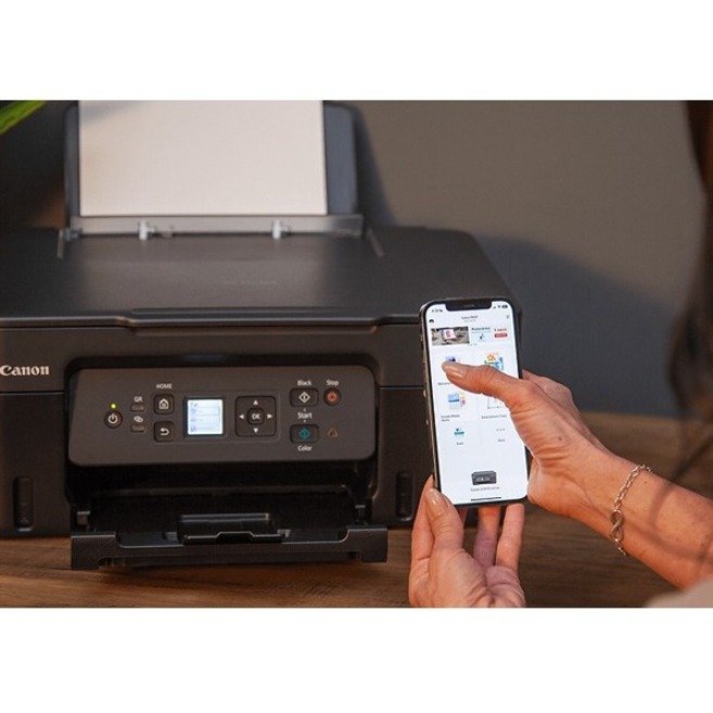 Canon PIXMA G3270 Wireless MegaTank Inkjet Multifunction Printer - Color - Black