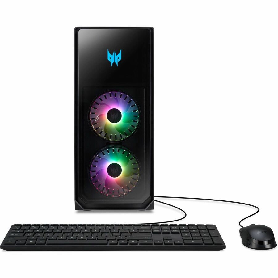 Acer Predator Orion 7000 PO7-650 PO7-650-UR11 Gaming Desktop Computer - Intel Core i7 13th Gen i7-13700KF - 32 GB - 2 TB HDD - 1 TB PCI Express SSD