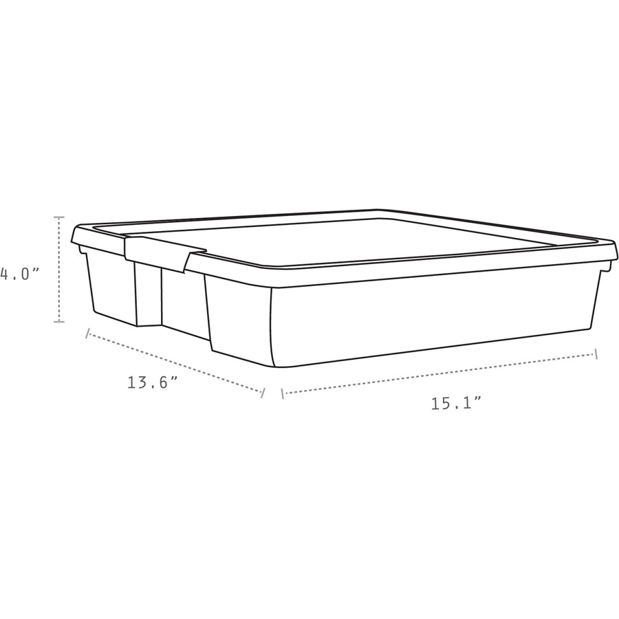 Boîte de rangement transparente - Storex