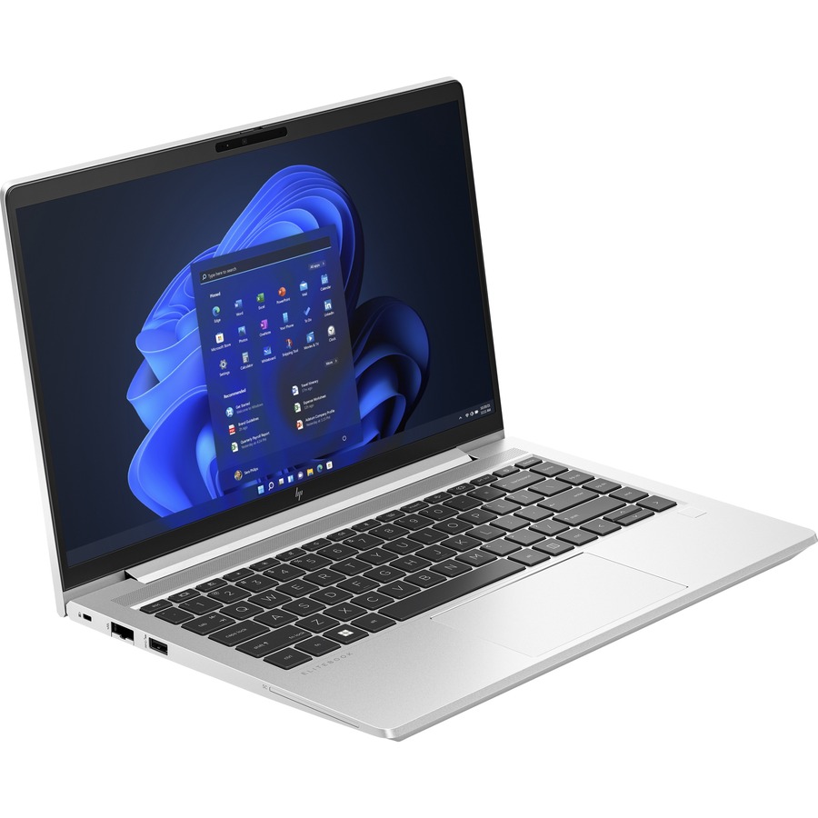 HP EliteBook 645 G10 14" Touchscreen Notebook - Full HD - 1920 x 1080 - AMD Ryzen 5 7530U Hexa-core (6 Core) - 8 GB Total RAM - 256 GB SSD - Pike Silver Aluminum
