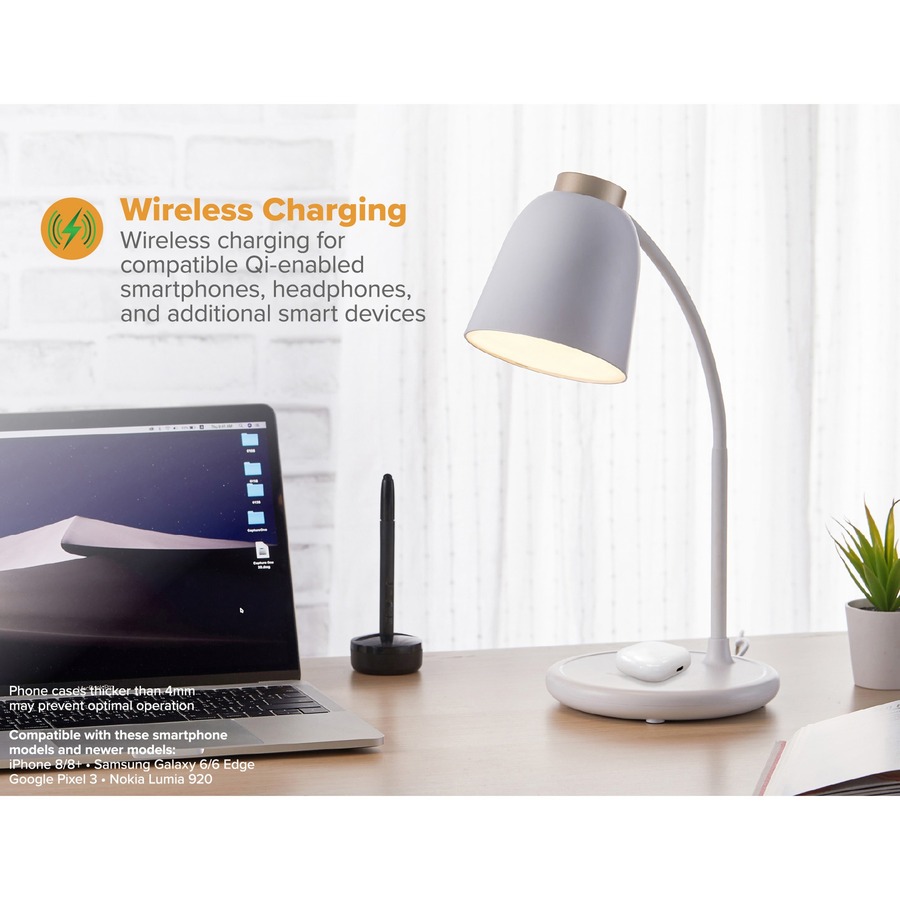Picture of Bostitch Wireless Charging LED Desk Lamp