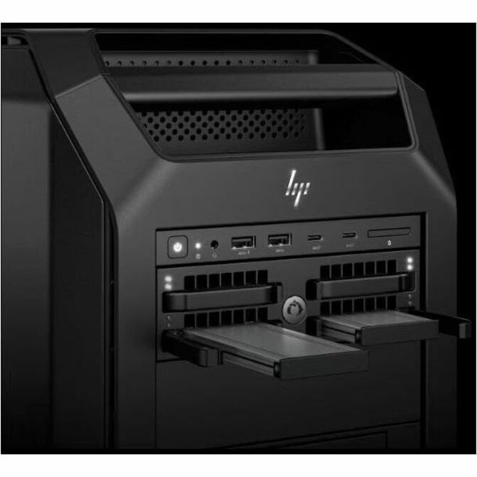 HP Z8 Fury G5 Workstation - 1 x Intel Xeon W Hexadeca-core (16 Core) w5-3435X 3.10 GHz - 16 GB DDR5 SDRAM RAM - 512 GB SSD - Tower - Black