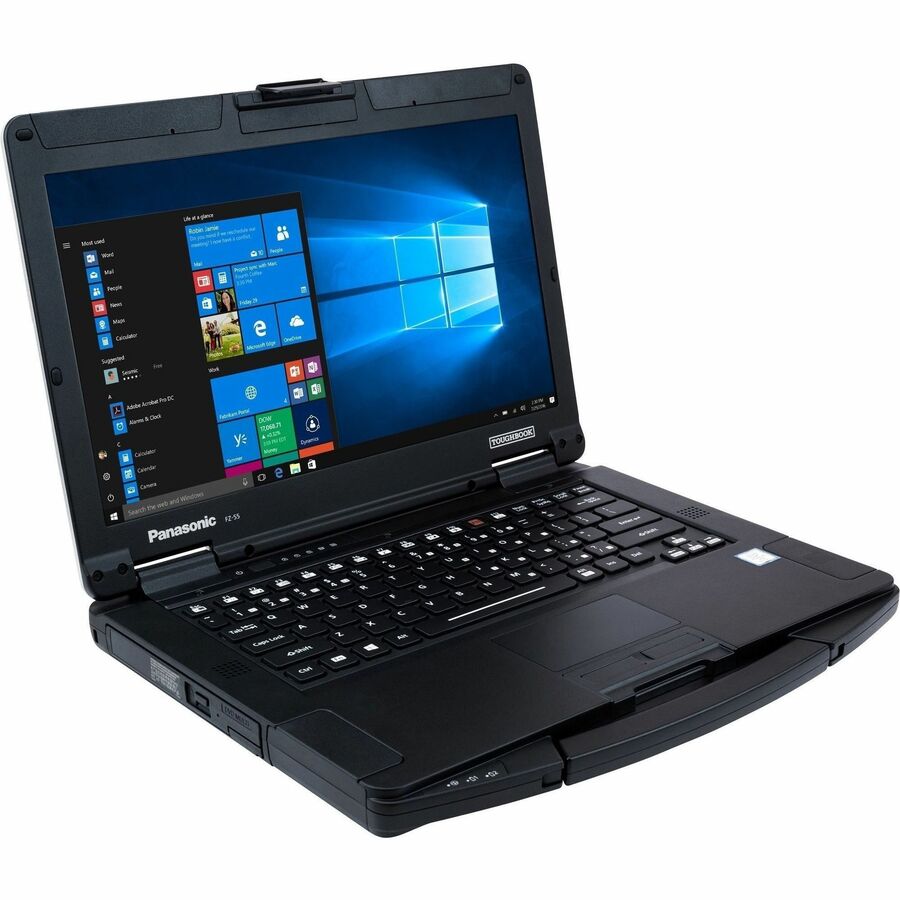 Panasonic TOUGHBOOK FZ-55 FZ-55FZ-4WAM 14" Touchscreen Semi-rugged Notebook - Full HD - 1920 x 1080 - Intel Core i5 11th Gen i5-1145G7 4.40 GHz - 16 GB Total RAM - 512 GB SSD
