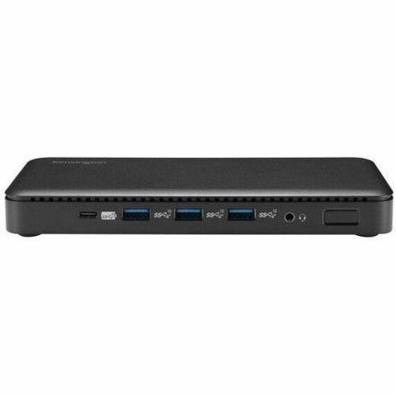 Kensington USB-C Triple Video Docking Station - for Notebook/Monitor - USB Type C - 3 Displays Supported - 4K, Full HD - 3840 x 2160, 1920 x 1080 - USB Type-C - Black - Wired - Windows 10 - 85W
