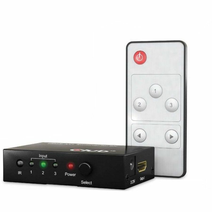 Club 3D 3 to 1 HDMI 8K60Hz/4K120Hz Switch