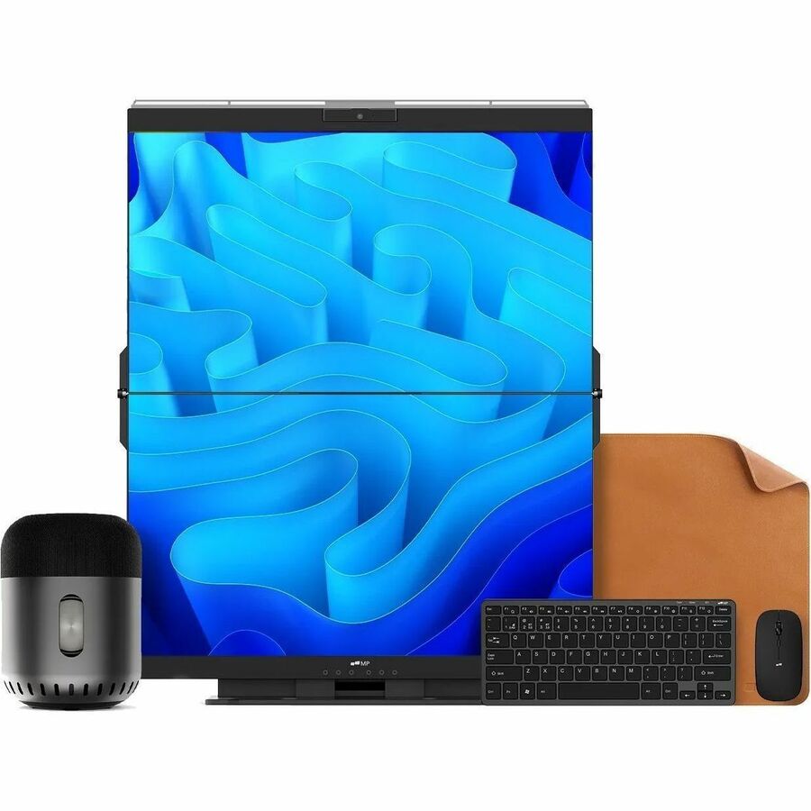 Mobile Pixels Geminos T 24" Dual-Stacked 1080p Monitors with Multi-Touch and Webcam
