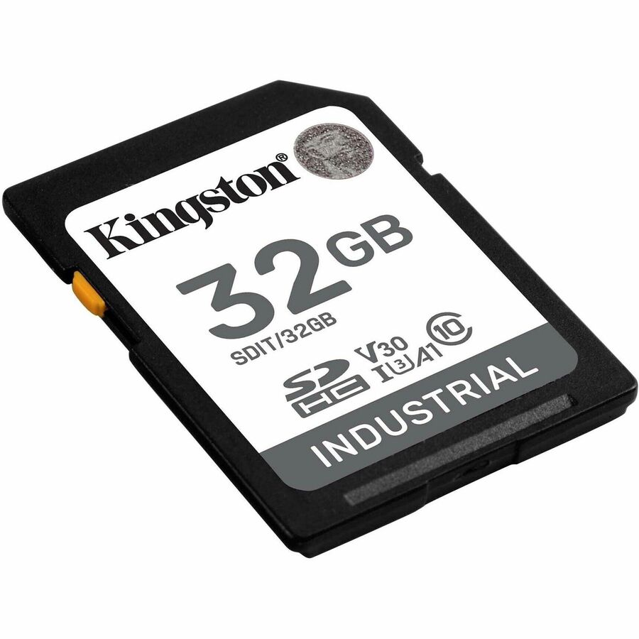 Kingston Industrial 32 GB Class 10/UHS-I (U3) V30 SDHC - 100 MB/s Read - 3 Year Warranty