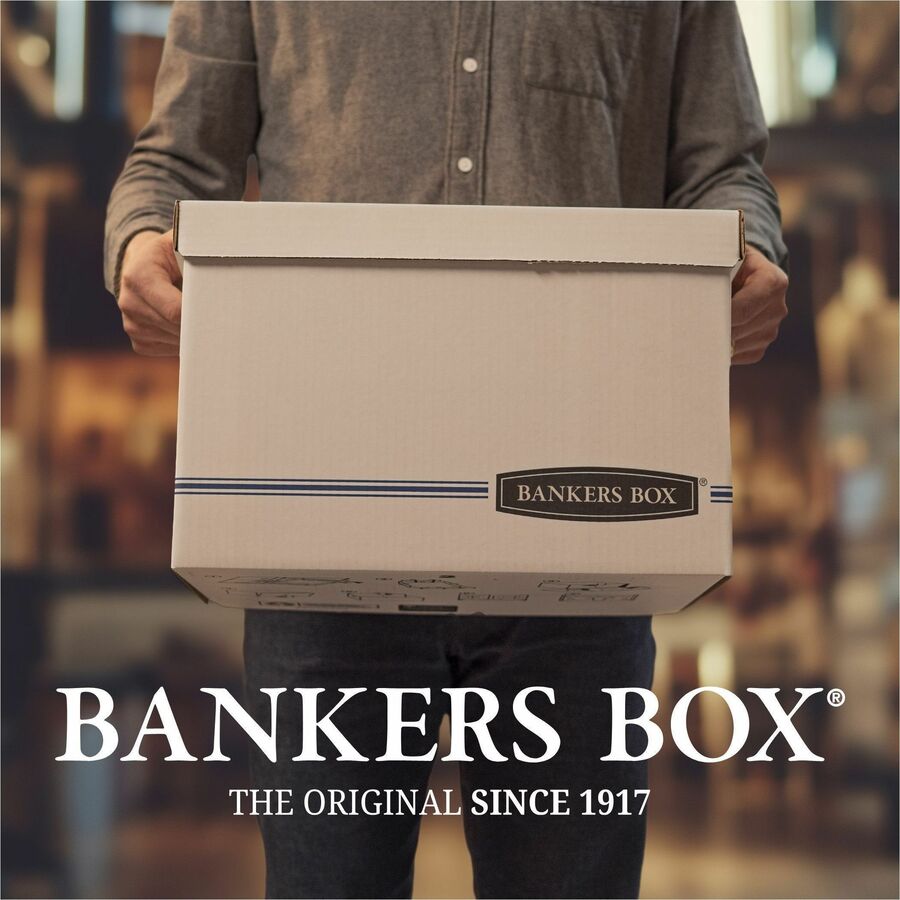 Bankers Box - Boîte de rangement Stor/File - format l&eacute;gal 24"