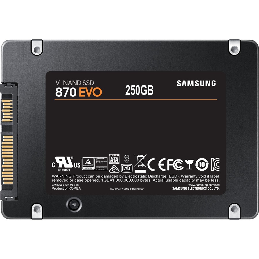 SAMSUNG - SOURCING KIT SAMSUNG 870 EVO 250GB 2.5 INCH SATA III INTERNAL SSD — alternate view 1